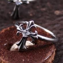 _Korean Fashion Jewelry_ Gothic cubic cross ring